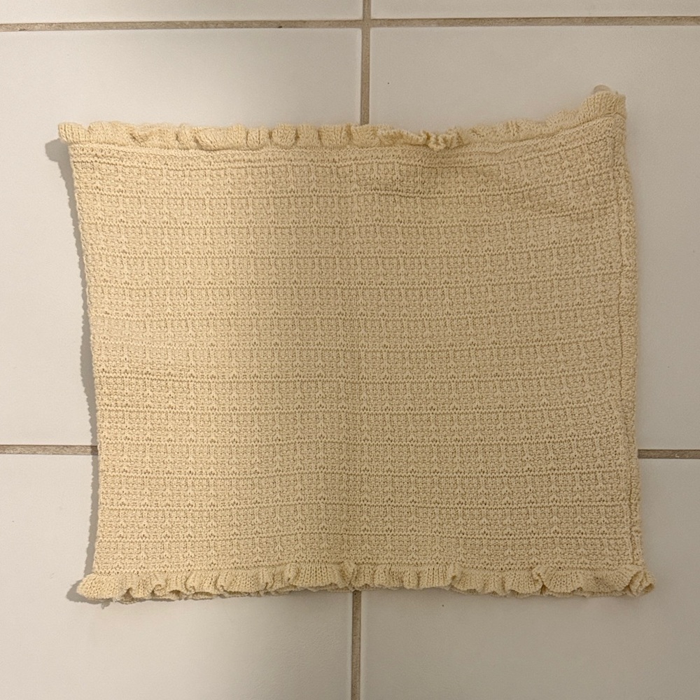 Zara knit tube top never worn